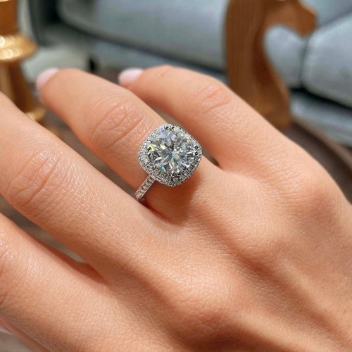 Diamond ring gold lab - lab, grown