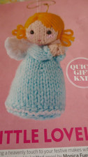 Knitting Pattern Adorable Little Christmas Tree  Fairy In  D.K-4ins Tall