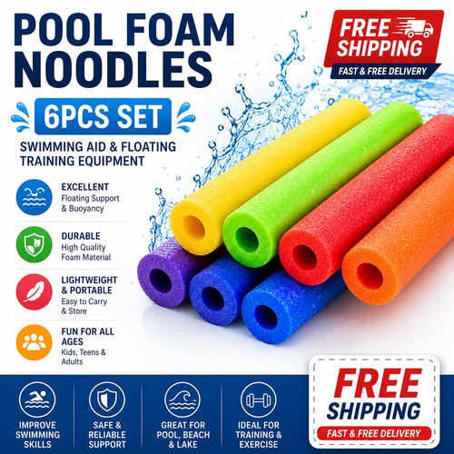 Pool foam noodles swimming aid - foam,