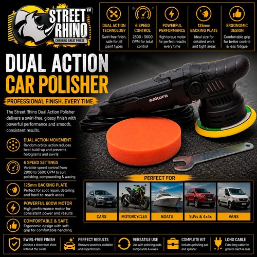 Dual action polisher - dual,