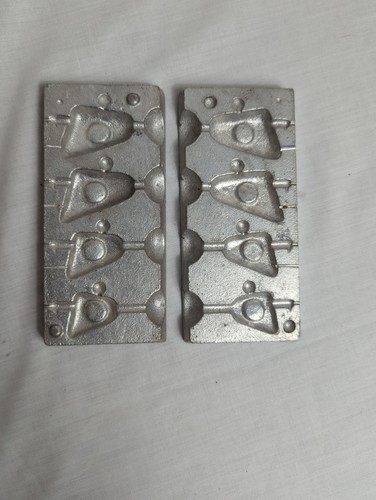 Lead fishing weight mould sea - lead,