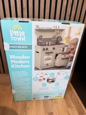 Aldi Little Town Cream Wooden