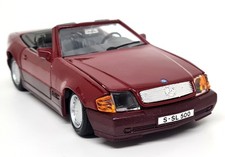 Maisto 1/24 - Mercedes Benz SL500 Red Diecast Scale Model Car