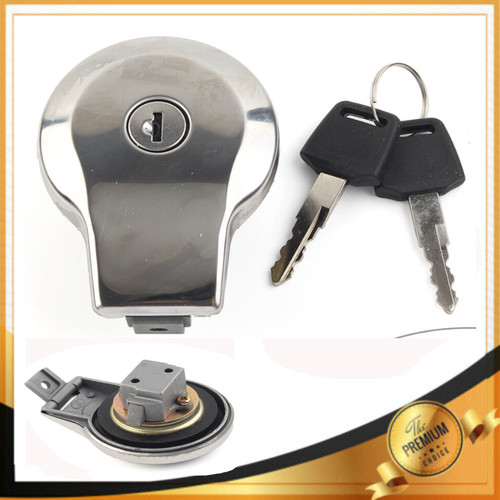 Fuel gas tank cap cover - cap, lock