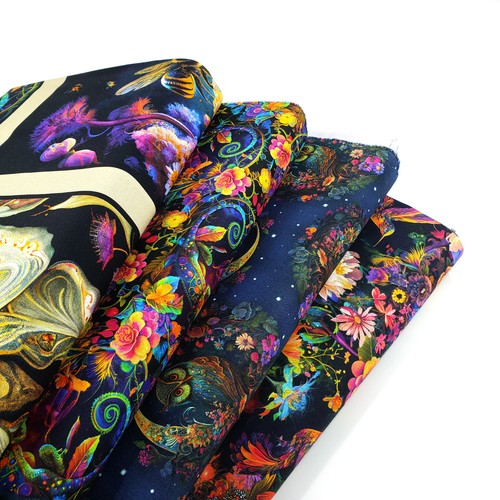 Night garden blank - blank, quilting