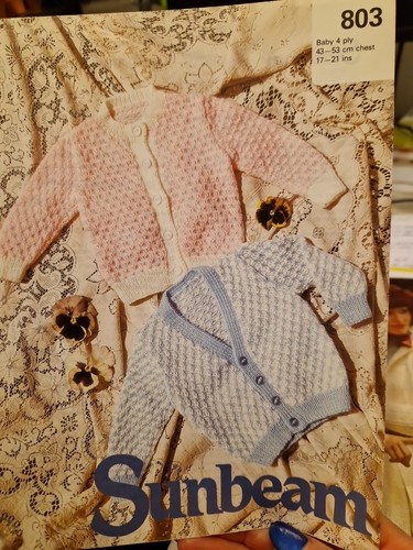 Knitting pattern baby cardigan - knitting,