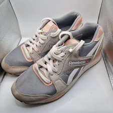 Reebok GL-6000  Classics - Retro Trainers - UK Size 7 - Pink / Grey Suede