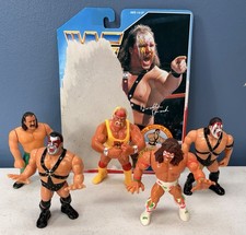 Lot Of 5 1990's Hasbro WWF