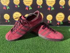 2022 Adidas Originals Tobacco Gruen GW8204 Burgundy Mens Uk 9 Terrace Casuals