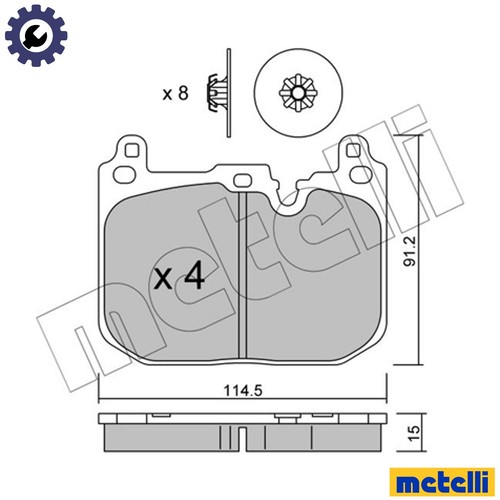 Wheel brake cylinder 0969 - wheel, 04-0969