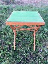 Baize style card bridge green