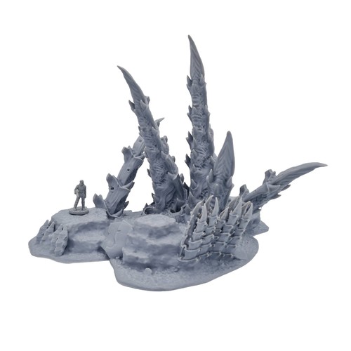 Large alien tower - tower, 3d