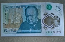 Polymer £5 Bank of England