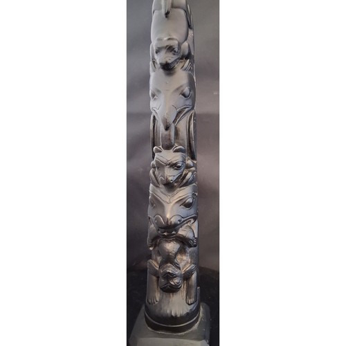 Argillite boma reproduction - argillite,