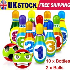 10 Bowling Set for Kids with 2