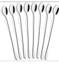 8 X Long Handle Teaspoons Tea