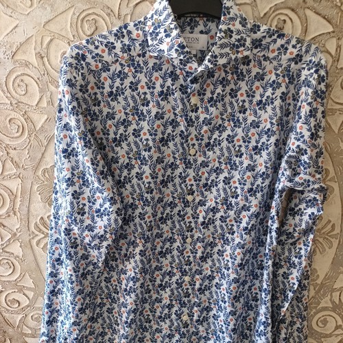 Eton shirt multi colour - l/s, shirt,multi