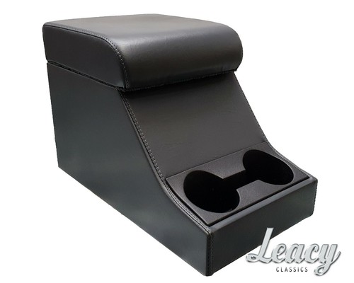 Grey vinyl chubby armrest - vinyl,