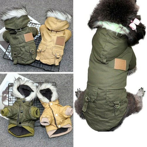 Dog jacket padded waterproof - dog,