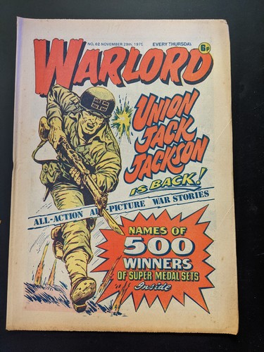 Warlord comic november - comic,
