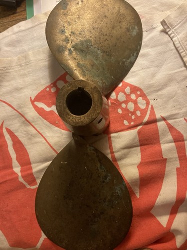 Bronze propeller folding - bronze, right