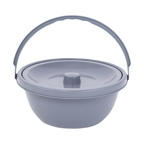 Commode potty with lid bedpan - commode,