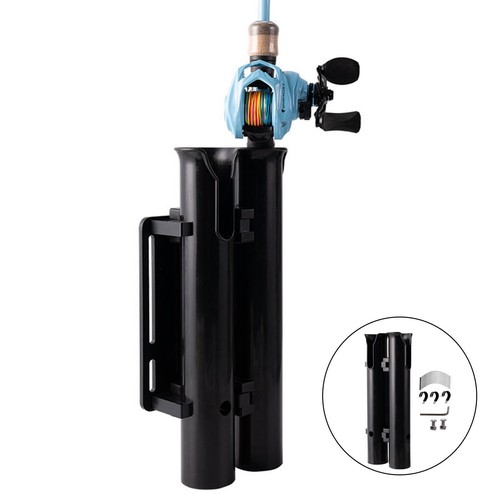 Bike fishing rod holder hold - rod,