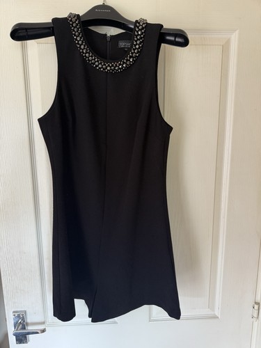Black topshop play suit size - topshop,
