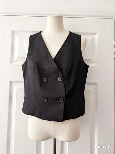 George black satin - black,