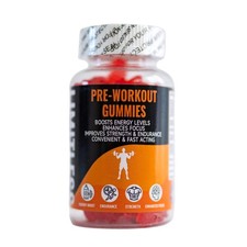 Pre-Workout Gummies | LIMITLESS GAINS | Energy Boost, Focus, Gym Supplement
