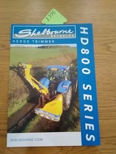 Sherbourne Reynolds Hedge Trimmer HD 800 Sales Leaflet