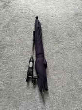 Silver Cross Parasol - Navy