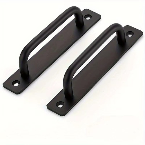 2pcs black door - pull, handles