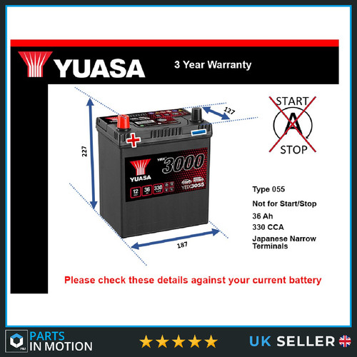 Battery fits reliant scimitar - reliant,