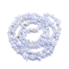 Blue Lace Agate Gemstone Bead