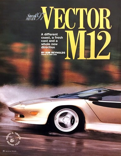 1996 vector m12 coupe - m12,