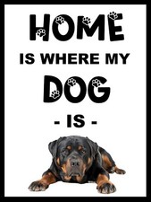 Rottweiler home is where my