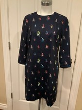 Ted Baker Navy Blue Shift Fly