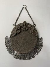Antique chatelaine 1890 silver - chatelaine,