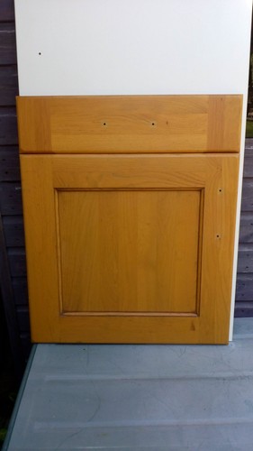 Solid light oak shaker style - light,