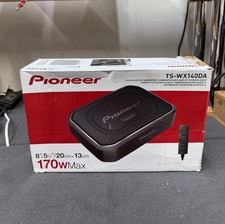 PIONEER under-Seat Car sub Bass TS-WX140DA Active Subwoofer Remote Control #OP