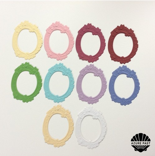 Die cuts embellishments - 10,