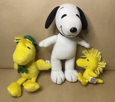 Peanuts Snoopy  & Woodstock Soft Plush Toy Bundle. Also Woodstock Display Plush