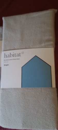 Habitat single brushed cotton - habitat,