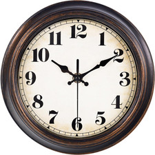 Vintage Wall Clock,20 Cm Retro