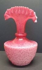 Lovely Old Glass Frill Vase
