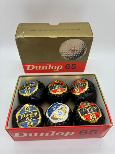 Vintage dunlop golf balls - 65,