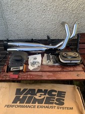 HARLEY DAVIDSON SPORTSTER 1200 48 forty eight OEM EXHAUST PIPES  SILENCERS + 