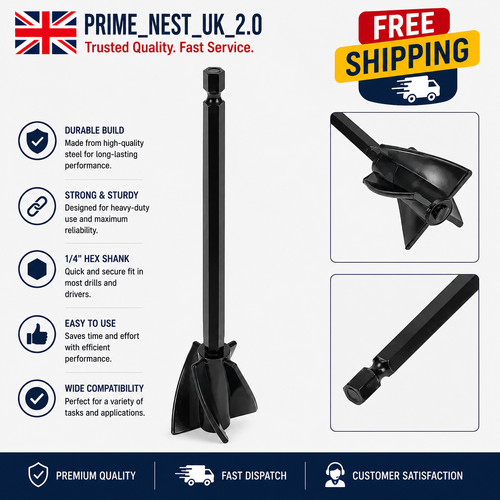 Solid mixer paddles - mixer, for