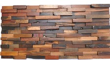 Wood Wall Tiles, Rustic, Vintage, Reclaimed, Wooden Wall Decor, Decorative Tiles